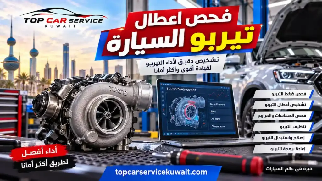 تشخيص مشاكل التيربو وتحديد سبب ضعف الاداء